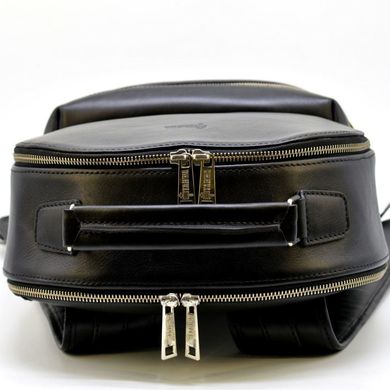 Мужской кожаный рюкзак TA-4445-4lx бренда TARWA Черный