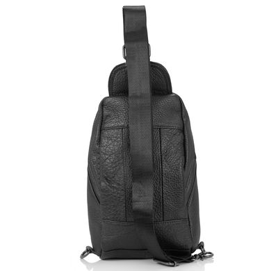 Мужская сумка-слинг черная Tiding Bag M35-1008A Черный