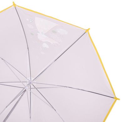 Зонт-трость детский механический облегченный AIRTON (АЭРТОН) Z1511-01 Прозрачный