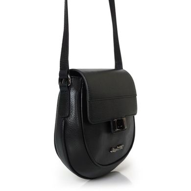 Женская элегантная, полукруглая сумка Karya F-S-BB-3002A Черный