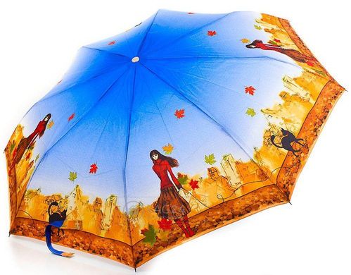Великолепный женский зонтик ZEST Z53626A-2, Голубой