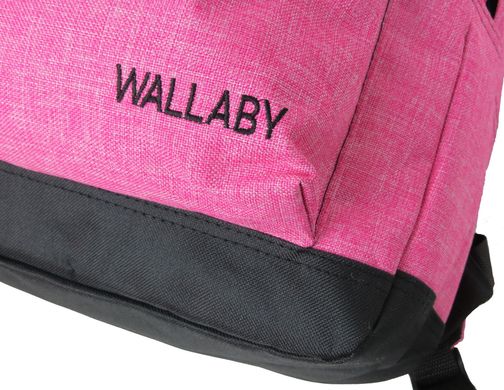 Рюкзак міський 15L Wallaby, Україна 1356 рожевий