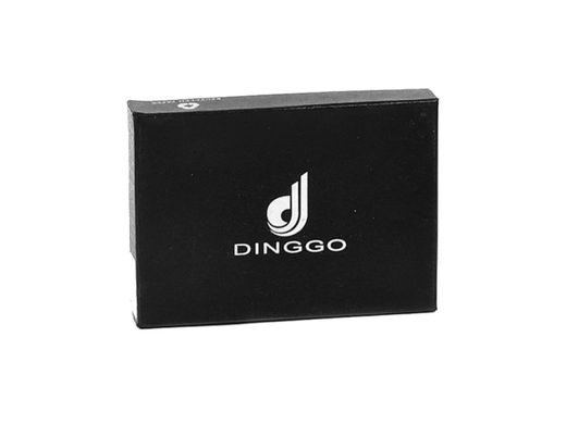 Стильный мужской кошелек из кожи DINGGO, Черный