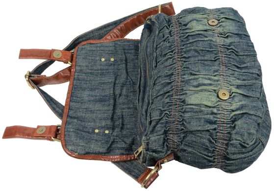 Вінтажна жіноча джинсова сумка на плече Miss Sixty синя