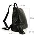 Кожаный женский черный рюкзак Olivia Leather FL-TRCH-6901A Черный