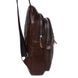 Чоловічий шкіряний рюкзак на плече Borsa Leather K1318-brown