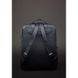 Натуральний шкіряний міської рюкзак на блискавці Cooper, містик - синій Blanknote BN-BAG-19-mystic