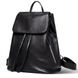 Женский кожаный небольшой рюкзак Olivia Leather F-FL-NWBP27-1025A Черный