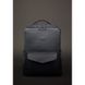 Натуральний шкіряний міської рюкзак на блискавці Cooper, містик - синій Blanknote BN-BAG-19-mystic