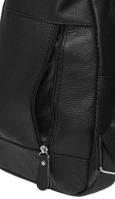 Мужской кожаный рюкзак Borsa Leather K1318-black