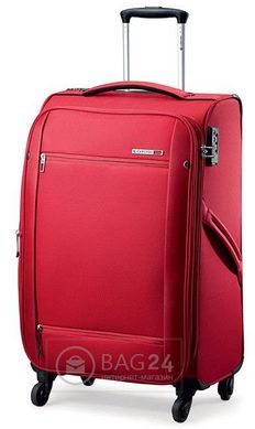 Добротна валіза європейської якості CARLTON 072J468; 73, Червоний
