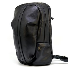 Чоловічий рюкзак з натуральної шкіри FA-7340-3md TARWA Чорний