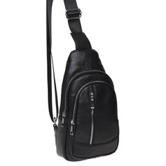 Чоловічий шкіряний рюкзак Keizer K1168-black
