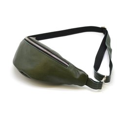 Напоясная кожаная сумка G8-3005-3md TARWA Зеленый