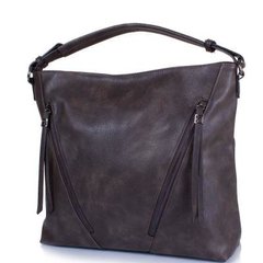Жіноча сумка з якісного шкірозамінника AMELIE GALANTI (АМЕЛИ Галант) A991329-dark-grey Сірий