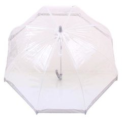 Зонт-трость детский облегченный механический FULTON (ФУЛТОН) FULC605-My-Litlle-Helper Прозрачный