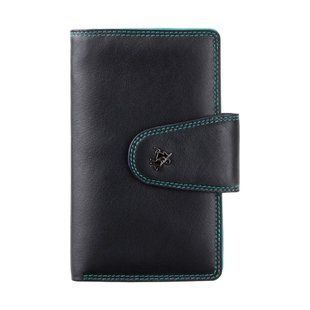 Кошелек женский Visconti SP30 Ylang c RFID (Black Multi)