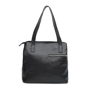 Женская кожаная сумка Ricco Grande 1L687bl-black