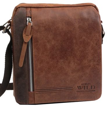 Мужская сумка планшетка из кожи Always Wild BAG3HB