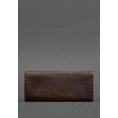 Женский кожаный кошелек Керри 1.0 темно-коричневый Crazy Horse Blanknote BN-W-1-o