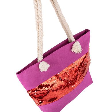 Женская пляжная тканевая сумка ETERNO (ЭТЕРНО) ETA29348-3 Розовый