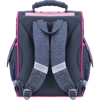 Рюкзак школьный каркасный с фонариками Bagland Успех 12 л. серый 204к (00551703) 80213865