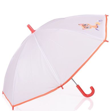 Зонт-трость детский механический облегченный AIRTON (АЭРТОН) Z1511-02 Прозрачный