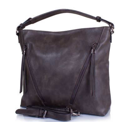 Жіноча сумка з якісного шкірозамінника AMELIE GALANTI (АМЕЛИ Галант) A991329-dark-grey Сірий