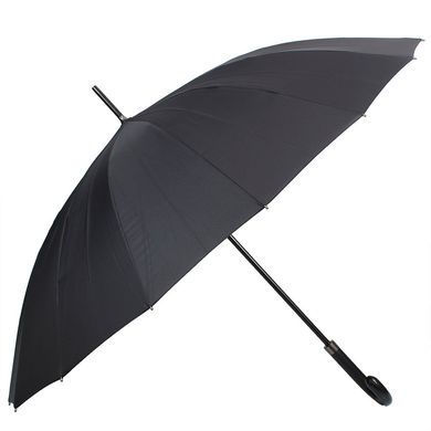 Зонт-трость мужской полуавтомат DOPPLER (ДОППЛЕР) DOP741963DSZ Черный