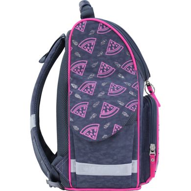 Рюкзак школьный каркасный с фонариками Bagland Успех 12 л. серый 204к (00551703) 80213865