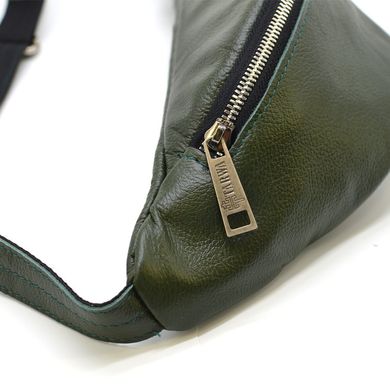 Напоясна шкіряна сумка G8-3005-3md TARWA Зелений