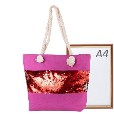 Женская пляжная тканевая сумка ETERNO (ЭТЕРНО) ETA29348-3 Розовый