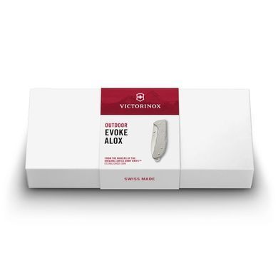 Складной нож Victorinox EVOKE Alox Серебристый 0.9411.D26