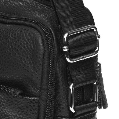 Мужская кожаная сумка Borsa Leather K11025-black