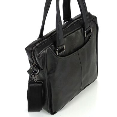 Мужская классическая сумка Tiding Bag S-M-8846A с ручками для переноски Черный