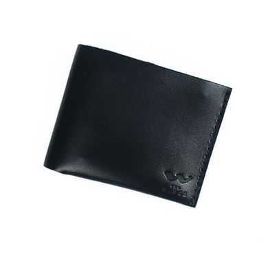 Шкіряний натуральний гаманець Mini чорний Blanknote TW-PM-1-black-ksr