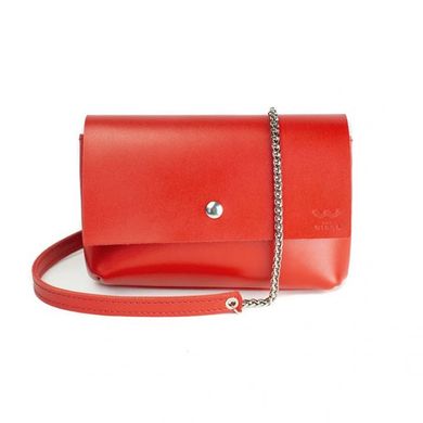 Натуральная кожаная мини-сумка Holiday красная Blanknote TW-Hollyday-red-ksr