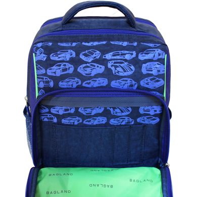 Шкільний рюкзак Bagland Школяр 8 л. 225 синій 58м (0012870) 6881691