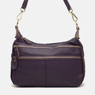 Жіноча шкіряна сумка Borsa Leather K1213-violet