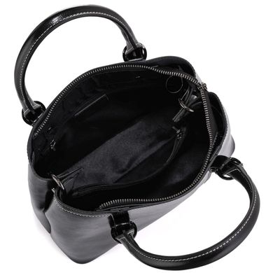 Женская кожаная сумка черная Grays GR3-8501A Черный