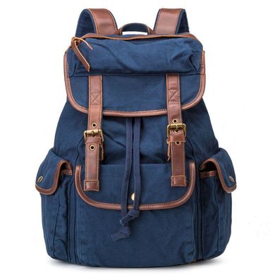 Рюкзак з тканини Canvas ID005 фірми BUG синій Синій