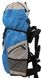 Туристичний похідний рюкзак 45L Adventuridge блакитний з сірим