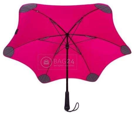 Розовой противоштормовой зонт-трость для женщиин, мех BLUNT Bl-lite-2-pink, Розовый
