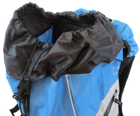 Туристичний похідний рюкзак 45L Adventuridge блакитний з сірим