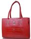 Яскрава жіноча шкіряна сумка червоного кольору WANLIMA W120294800100-red, Червоний