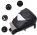 Рюкзак Vintage 14831 кожаный Черный