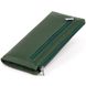 Горизонтальний тонкий гаманець зі шкіри унісекс ST Leather 19328 Зелений