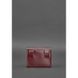 Женская кожаная сумка поясная/кроссбоди Mini бордовая Blanknote BN-BAG-38-2-vin