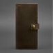 Натуральный кожаный Тревел-кейс (органайзер для документов) 6.0 темно-коричневый Blanknote BN-TK-6-o