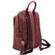 Шкіряний жіночий рюкзак TARWA RW-2008-3md марсала Бордовий